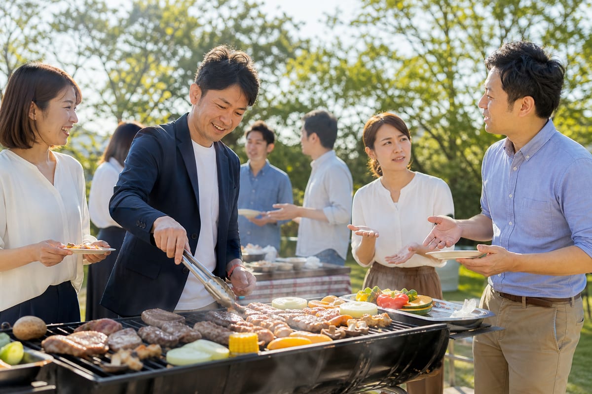 関東 BBQ 会社イベント