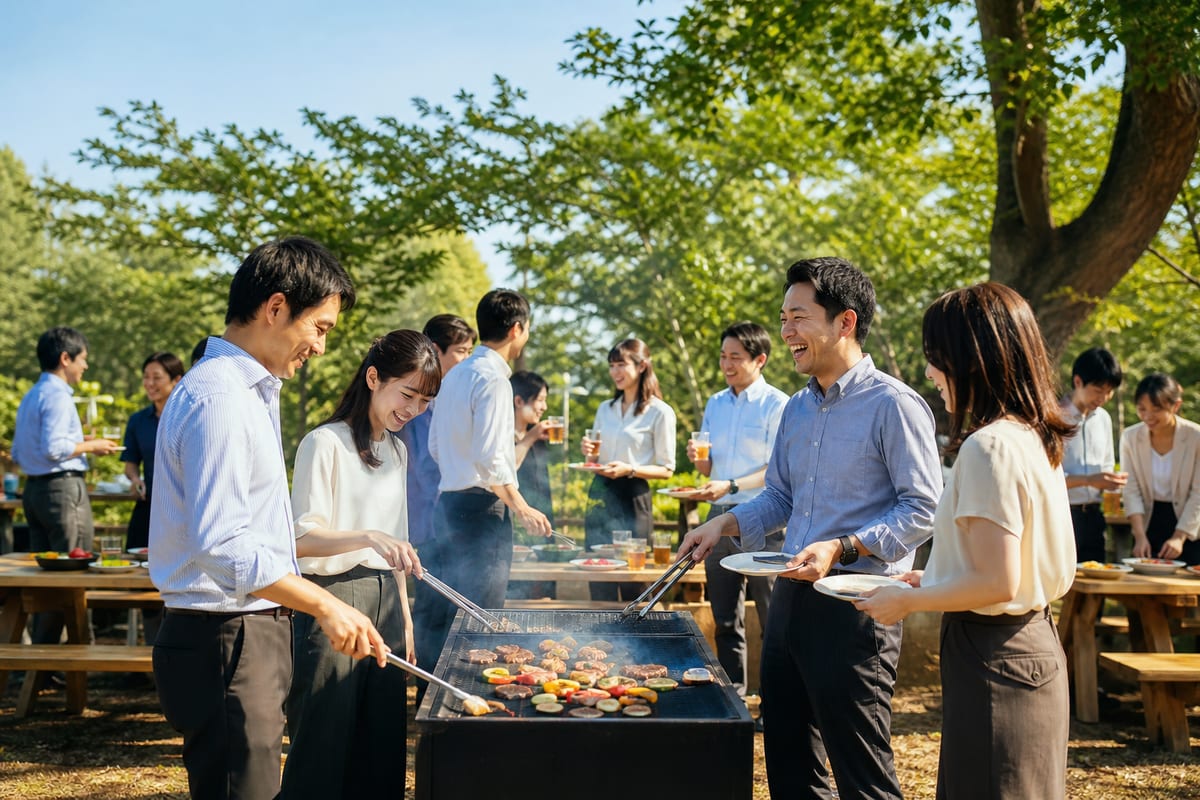 関東 BBQ 社員交流