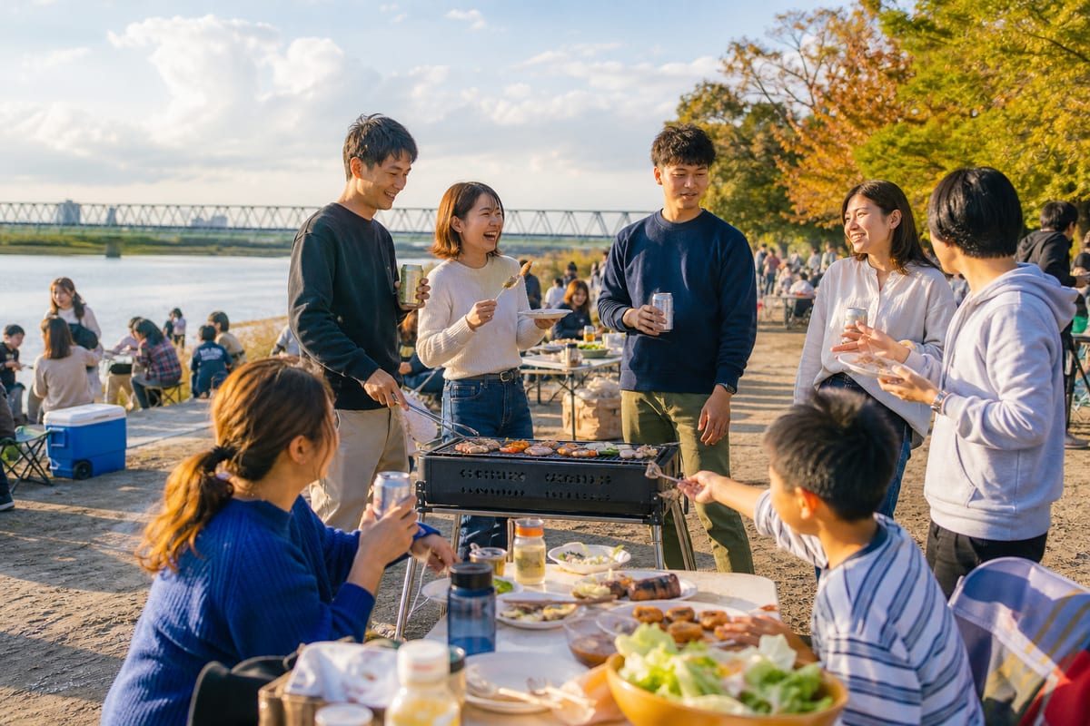 江戸川 BBQ シルバーウィーク
