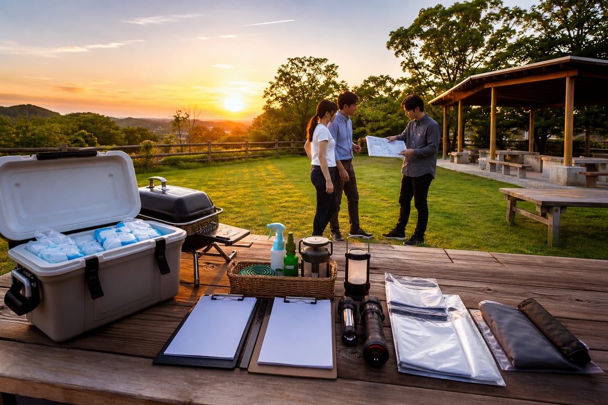 久留米 BBQ 夕方