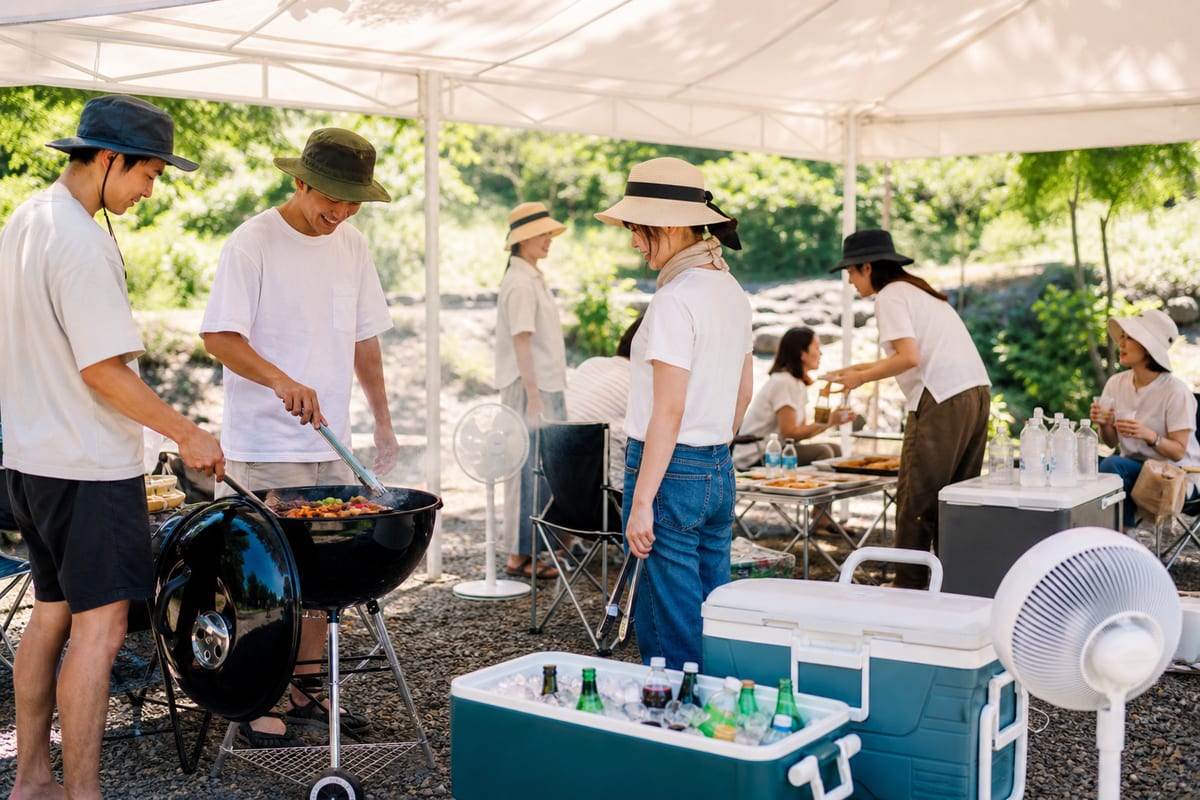久留米 BBQ 残暑対策