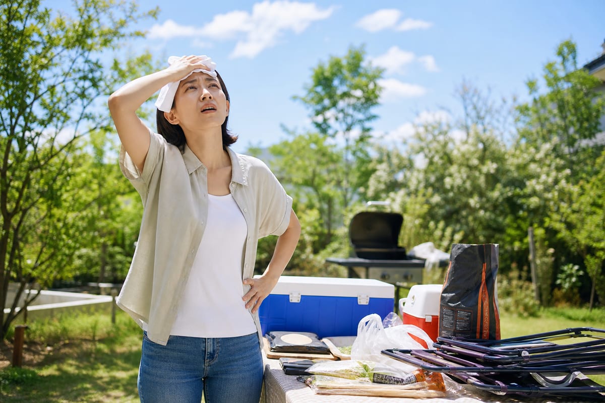 久留米 BBQ 残暑対策