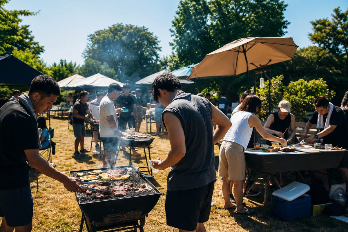 BBQ 残暑対策