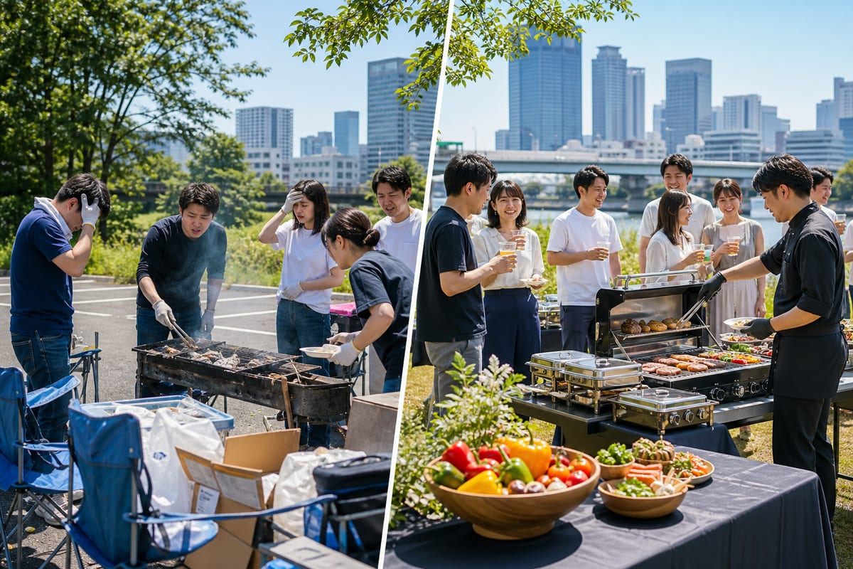東京 BBQ 社内懇親会