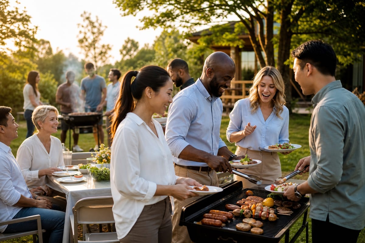 久留米 BBQ 会社イベント