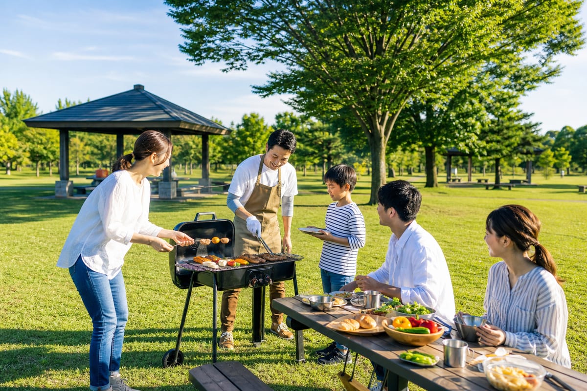 浦安市総合公園 BBQ