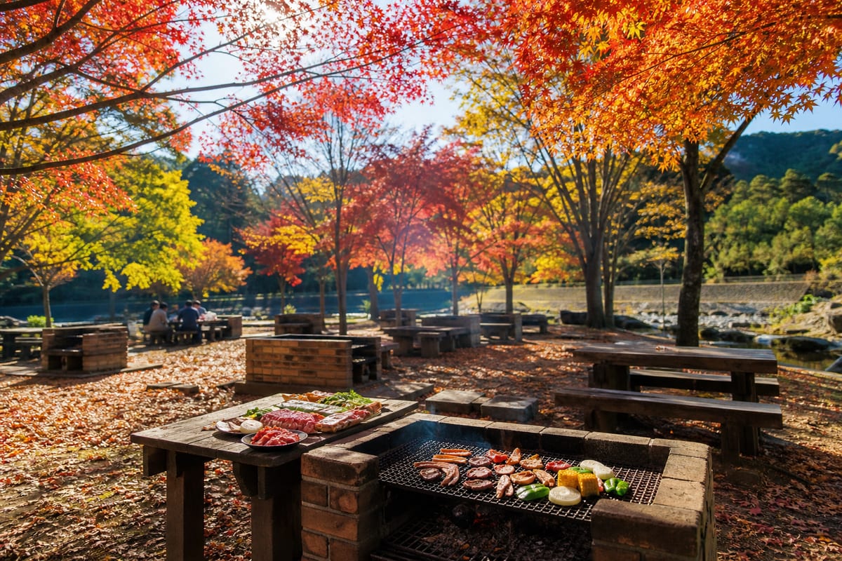 葛城山麓公園 BBQ 秋