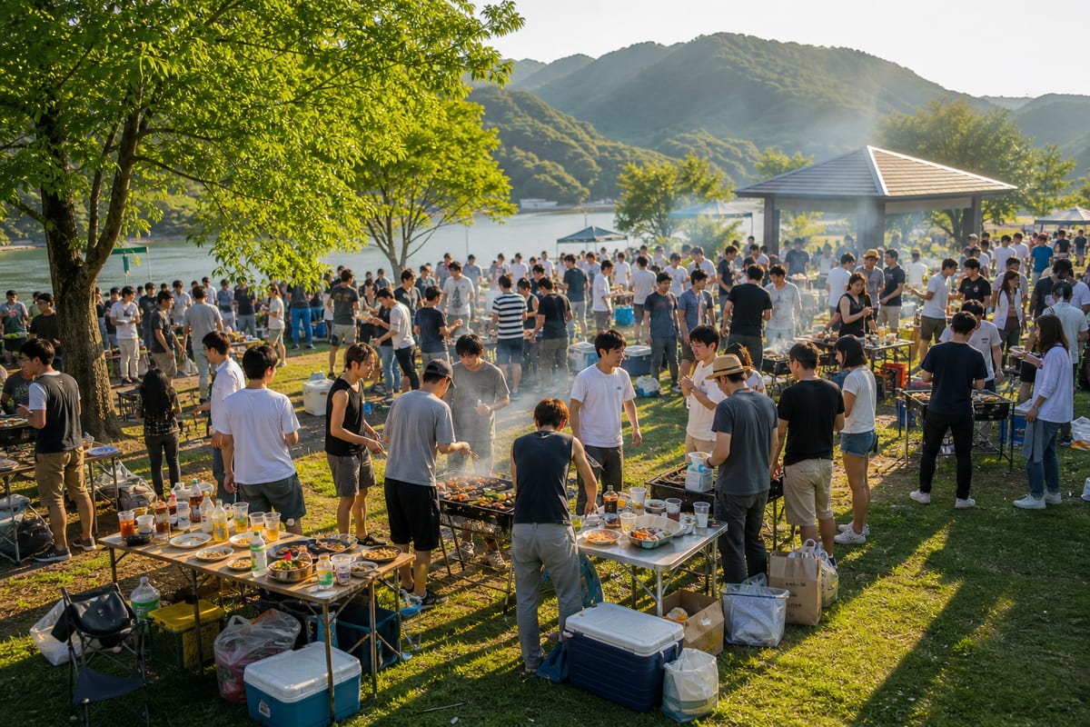 広島 BBQ 会社イベント 大人数