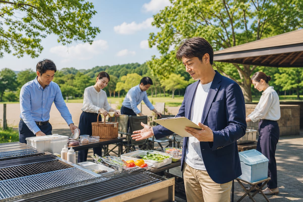 鳥栖 BBQ 会社イベント