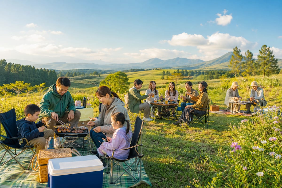 マキノ高原 BBQ 9月
