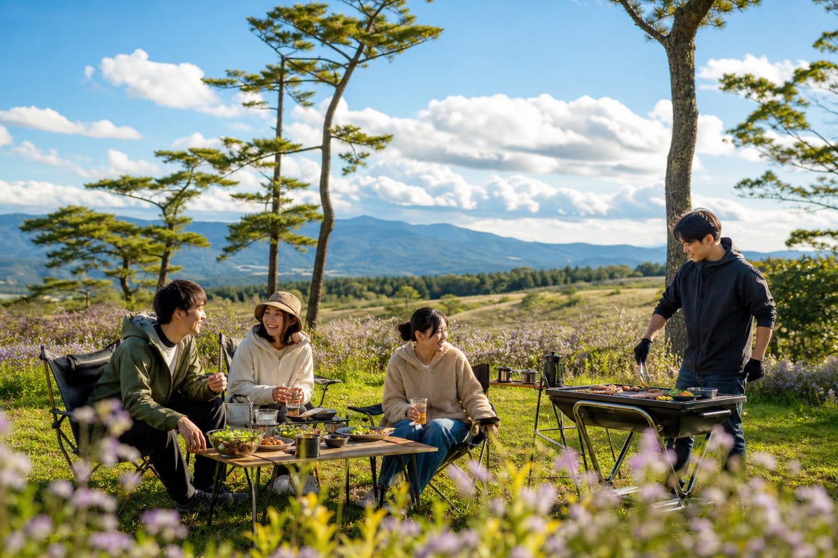マキノ高原 BBQ 9月