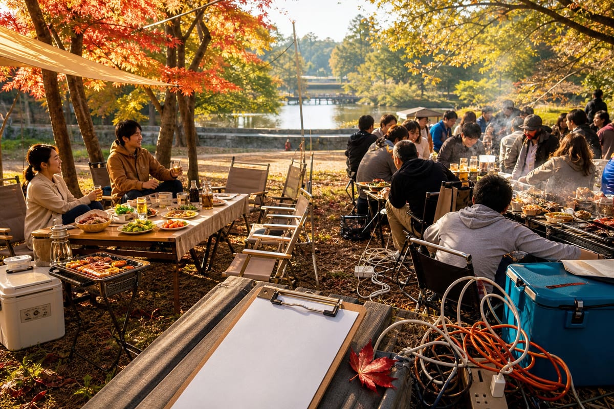 希望が丘文化公園 BBQ 秋