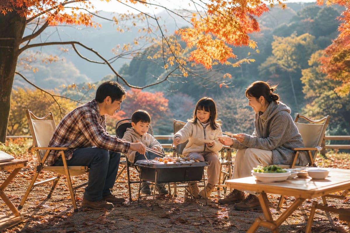 武雄 BBQ 秋 子連れ