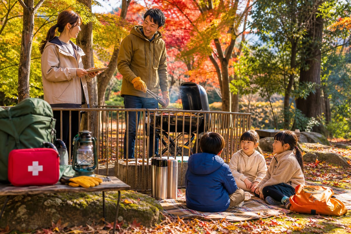 武雄 BBQ 秋 子連れ