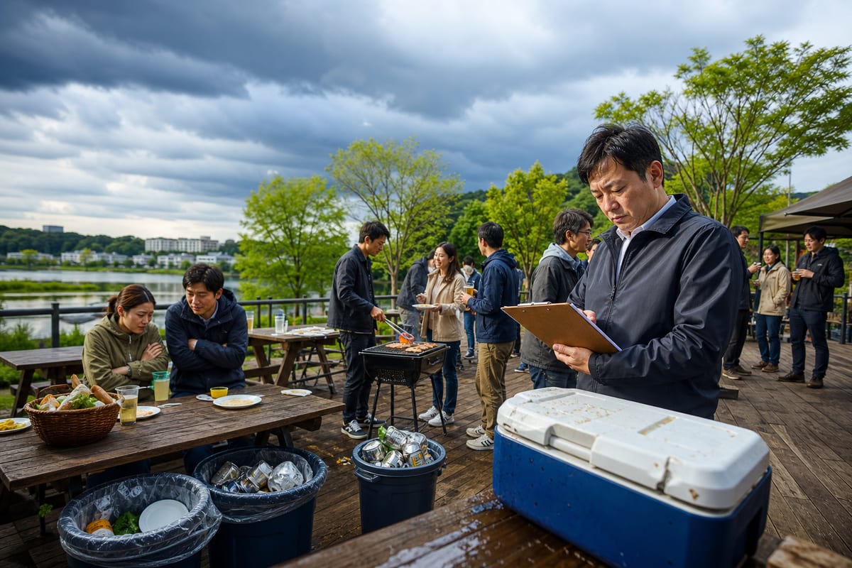 草津 BBQ 会社イベント