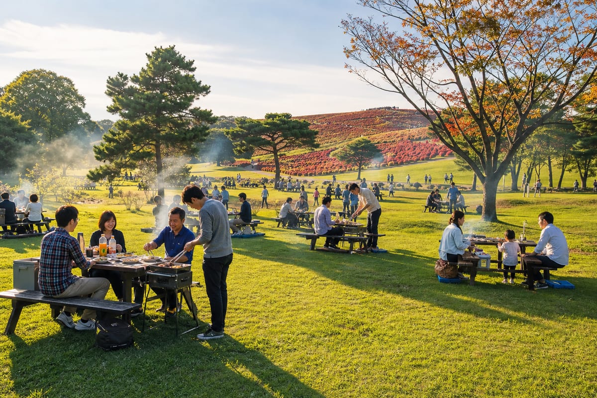国営ひたち海浜公園 BBQ 秋