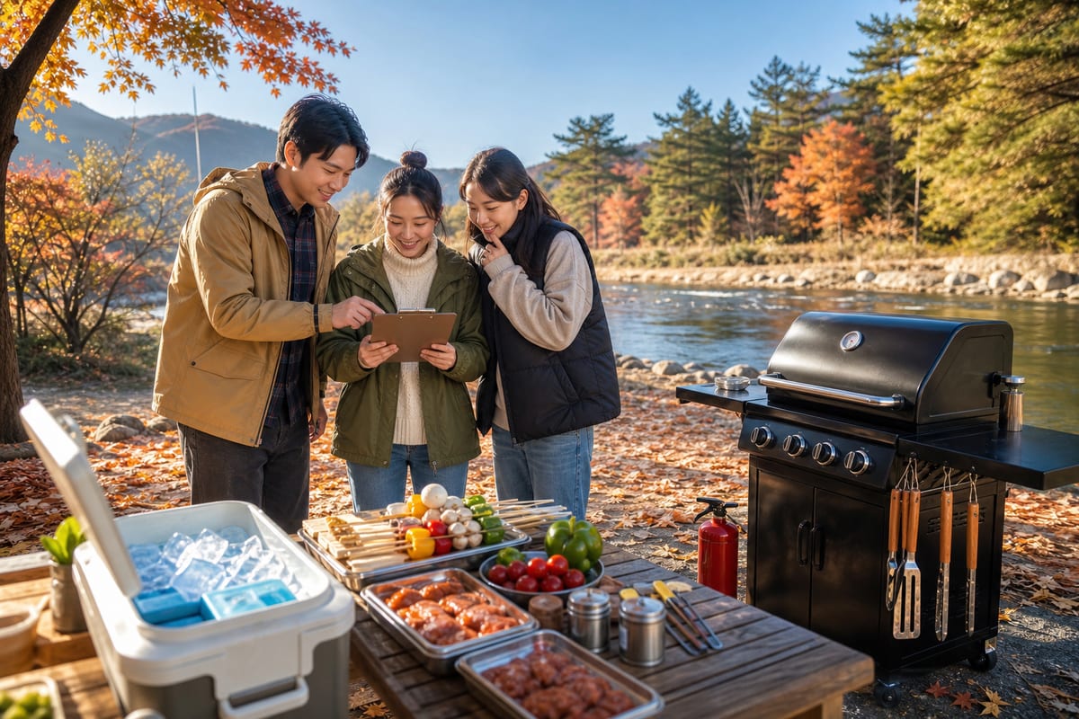 久留米 リバーサイドパーク BBQ 秋