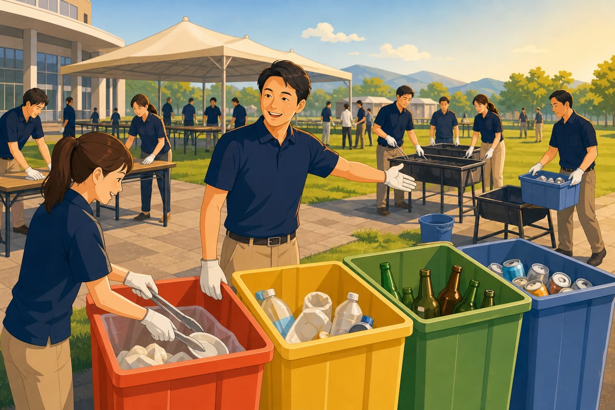 熊本 BBQ 大型 会社イベント
