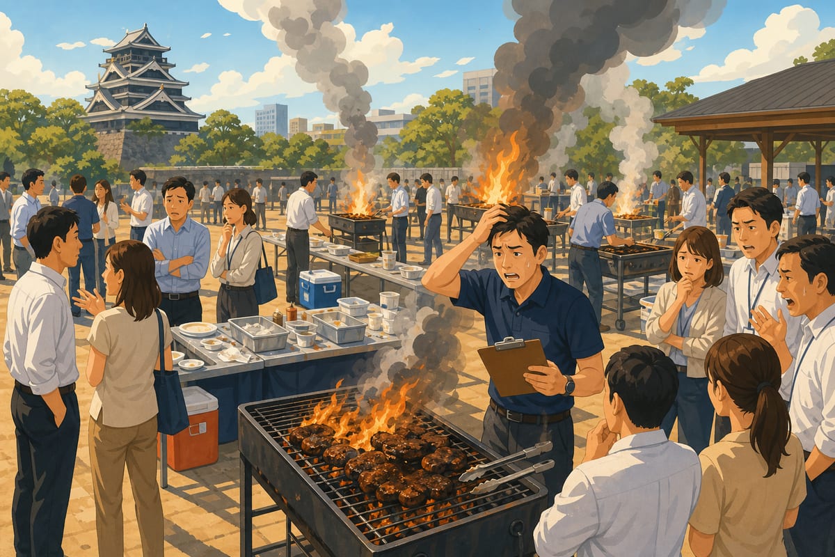 熊本 BBQ 大型 会社イベント