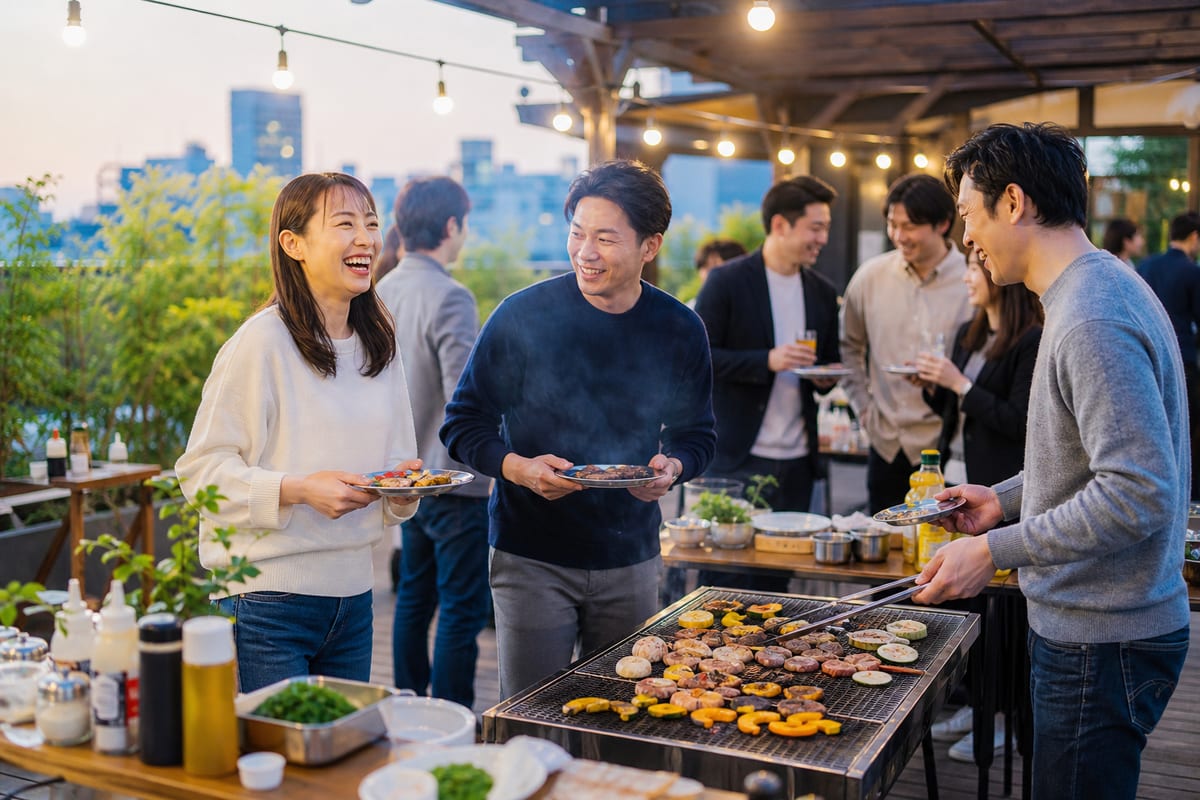 江戸川区 BBQ 忘年会 法人