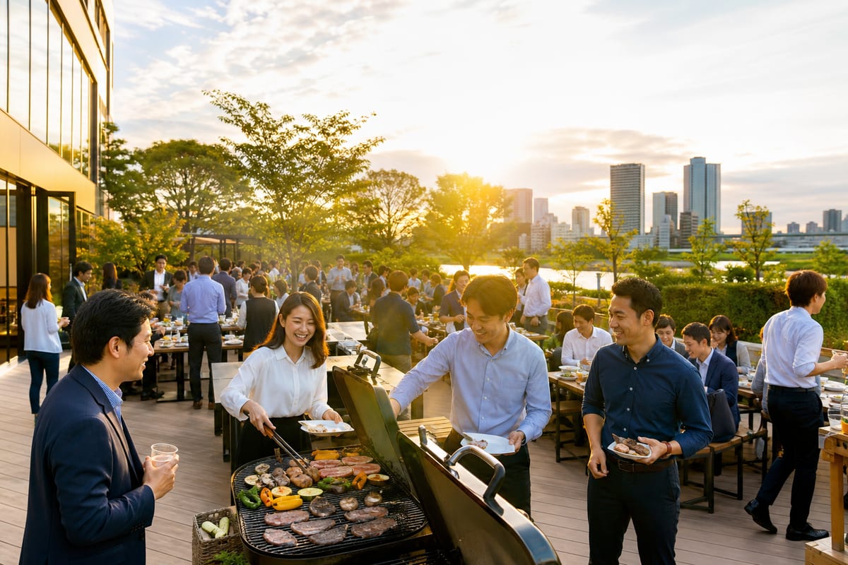 江戸川区 BBQ 忘年会 法人