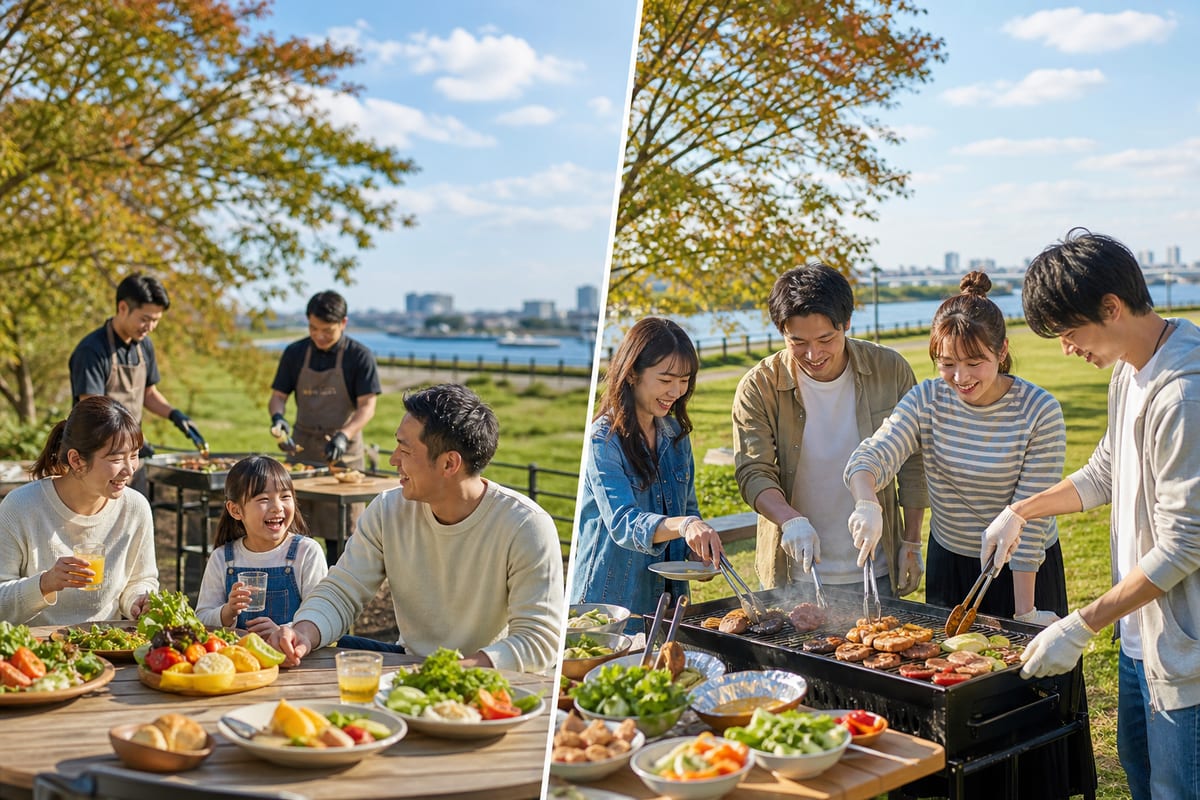 江戸川区 BBQ 手ぶら 当日の流れ