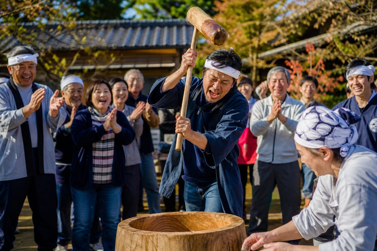 餅つきの掛け声