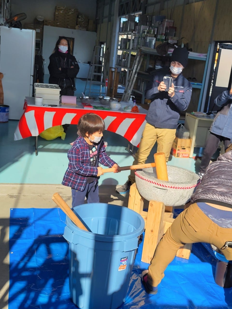 出張餅つき　企画　幹事