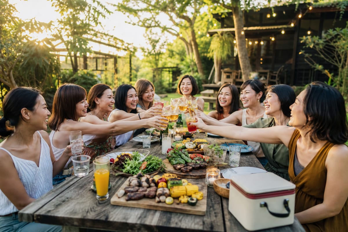 BBQ 女子会 10人