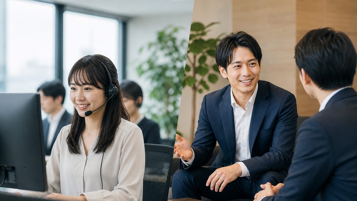 インサイドセールスとフィールドセールスの違いとは？分業で失敗する7つのパターンと回避チェックリスト